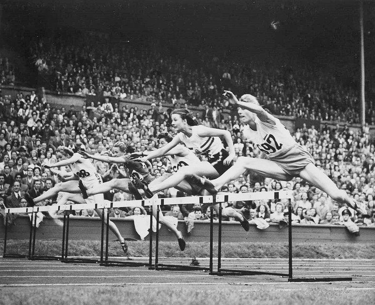 Women’s Final Of 80 Metres Hurdles Olympic Games London 1948