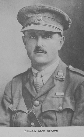 Brown G D Major MC 1st Wiltshire Regiment