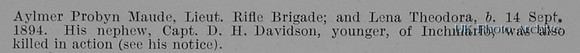 Davidson W L Col Royal Horse Artillery Obit Part 3