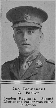 Parker A 2nd Lt London Regt The Sphere 26th Jan 1918