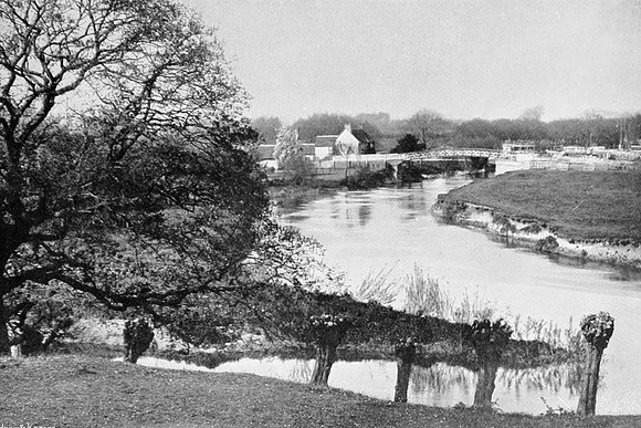 Days Lock From The Hill 1890s