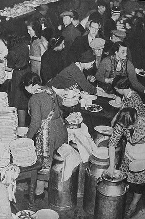 Clydeside Feeds Its Homeless People After The Blitz