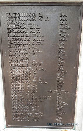 Sutton War Memorial Plaque 8