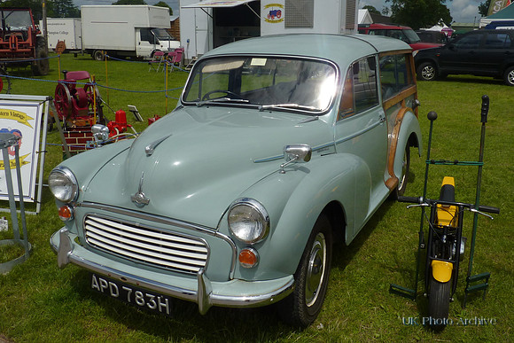 A 1969 Morris Minor 1000 Traveller APD 783H