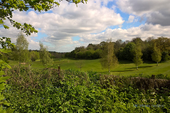 The View Across The Oaks Golf Course Carshalton 18th April 2017