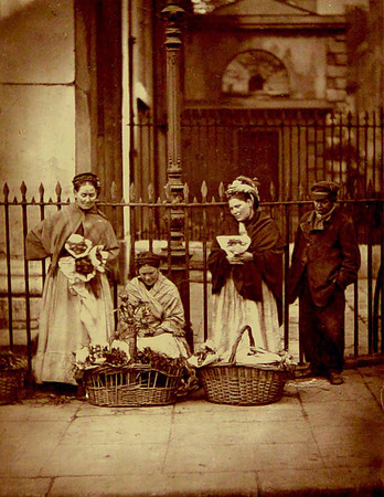 Covent Garden Flower Women 1877