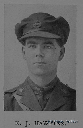 Hawkins Kenneth James 2nd Lt Tank Corps