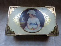 Vintage Thorne's Toffee Tin Simplicity By Sir Joshua Reynolds