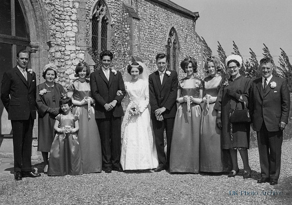 The Wedding Of Neville G Youngs And Judith M Day North Walsham Norfolk 1965