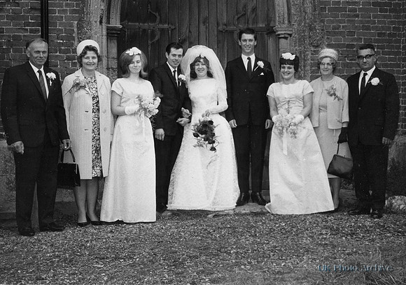 The Wedding Of Clive N Goff And Ann E Thirtle North Walsham Norfolk 1966