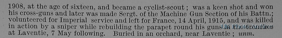 Houston J Sergt 855 7th West Yorkshire Regiment Obit Part 2