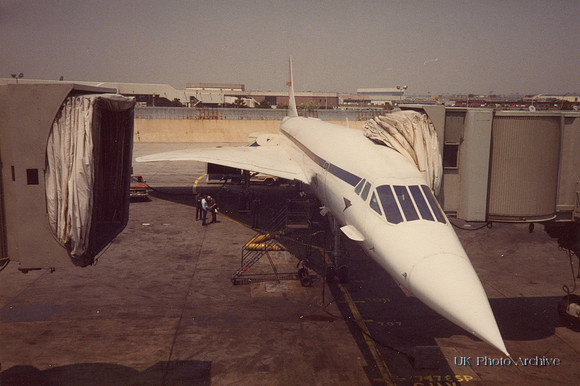 British Airways Concorde In New York 1979 Photo No 3