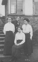 A Soldier In The Kings Own With Family