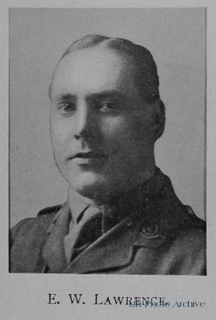 Lawrence E W Captain Royal Army Medical Corps Attd 10th Welsh Regiment