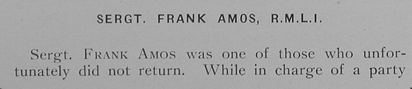 Amos F Sergt CH-12349 Chatham Btn Royal Marine Light Infantry Obit Part 1