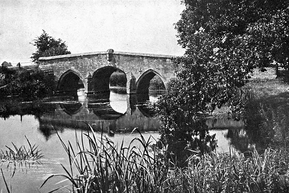 Radcot Bridge Oxfordshire 1910