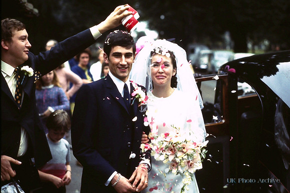 A 1960s Wedding Photo No 7