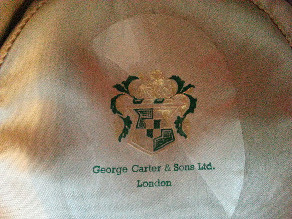 Genuine Vintage 1940s Mens Homburg Hat George Carter & Sons London Size 7