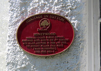 HoneyWood House Plaque