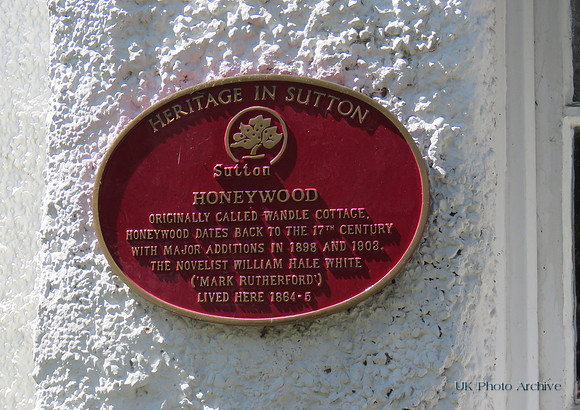 HoneyWood House Plaque