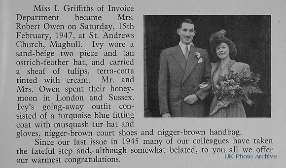 Griffiths I and Owen Robert