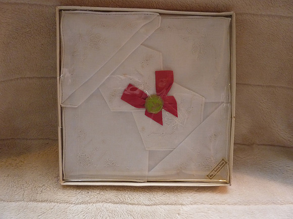 Pack Of Vintage Unopened Northern Irish Handkerchiefs