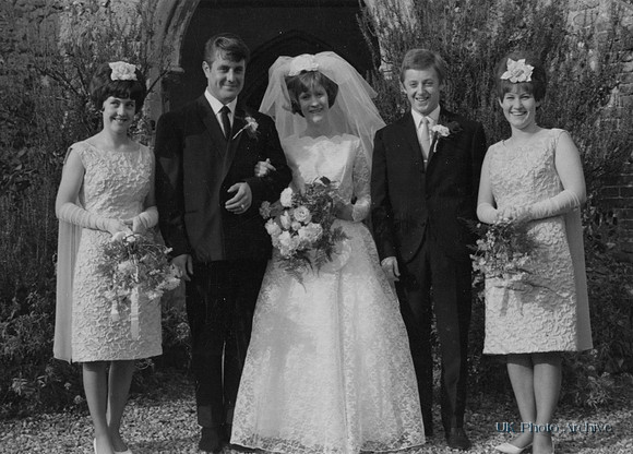 Wedding Of Valerie A Hannant And Alan W C Jones Ingworth Church Norfolk 1965