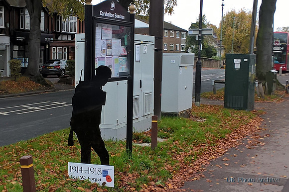 Remembering The War Dead In Carshalton Beeches