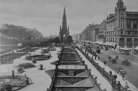 Princes Street Looking Westward 1920s