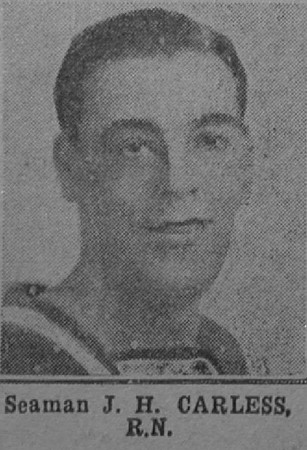 Carless J H Ordinary Seaman VC J-43703 H.M.S. Caledon Royal Navy The War Illustrated 15th Jun 1918