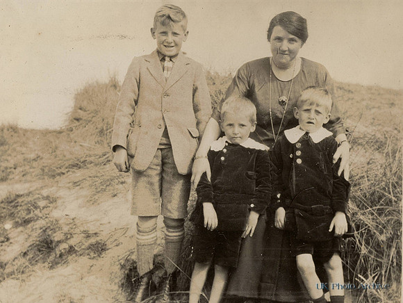 A Mother With Her Sons