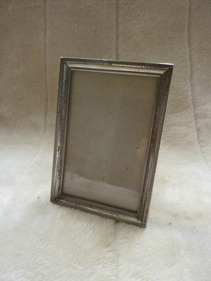 Vintage Silver Tone Photo Frame