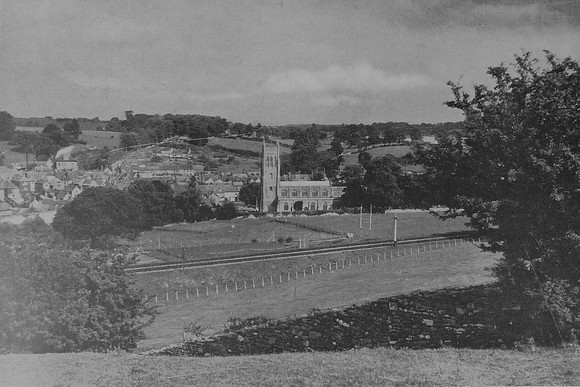 Bruton Somerset From The South 1930s