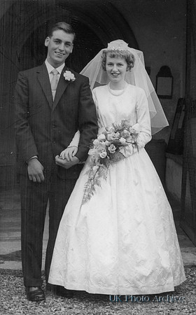 The Wedding Of Anthony J Buller And Doreen E Sexton North Walsham Norfolk 13th Oct 1961