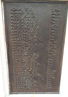Sutton War Memorial Plaque 1