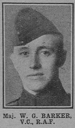 Barker W G Major VC Royal Air Force The War Illustrated 25th January 1919
