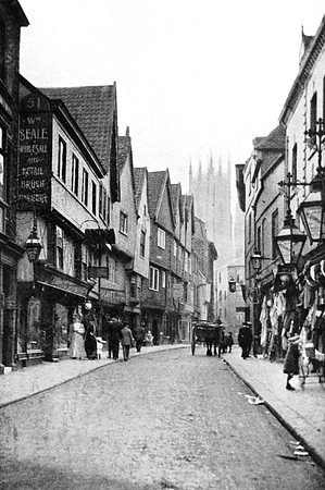 A Street In York 1909