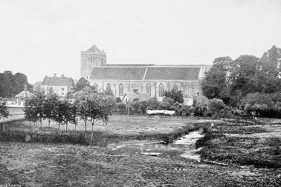 Dorchester On Thames Church 1890s