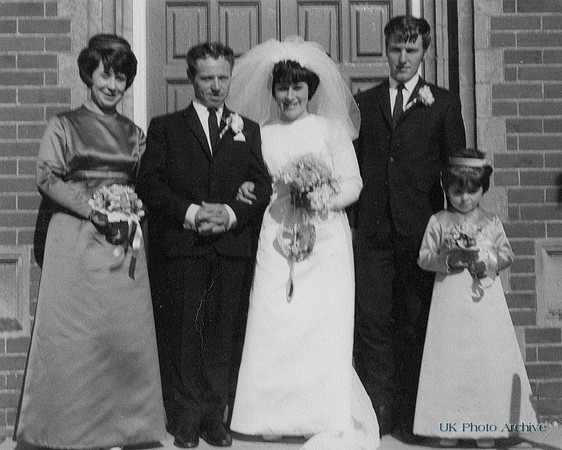 Wedding Of Bertram (Bertie) H Durrant And Brenda M Davison Aldborough Methodist Chapel Norfolk 27th Mar 1967