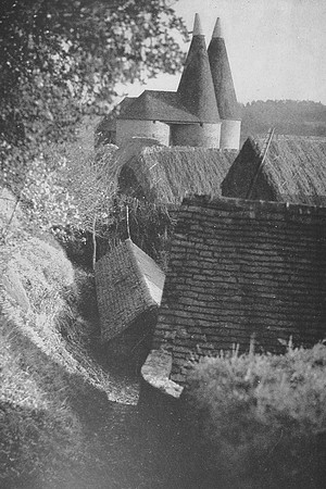 Kentish Oast Houses Near Eridge 1930s