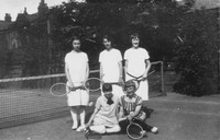 Playing Tennis 1920s