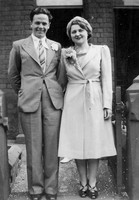 A Wedding Couple 1940s