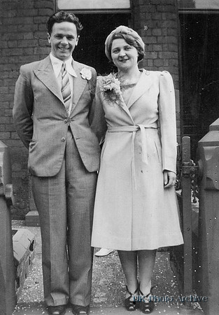 A Wedding Couple 1940s