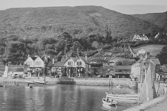 Porlock Weir Somerset 1920s