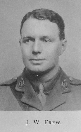 Frew J W Captain MC Royal Army Medical Corps