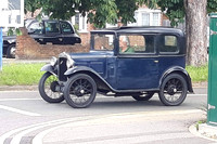 Austin 7 MV 3939 In Woodfield Lane Ashtead Surrey