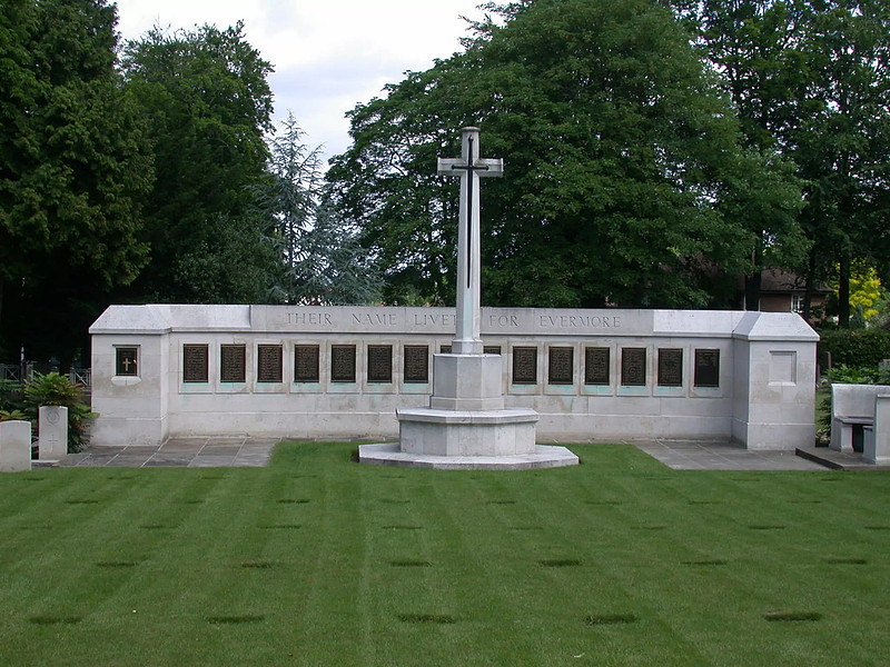 War Memorial Epsom Cemetery Surrey