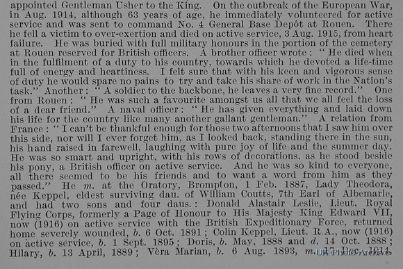 Davidson W L Col Royal Horse Artillery Obit Part 2