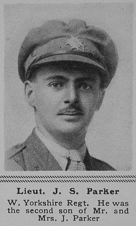 Parker J S Lt 7th West Yorks Regt The Sphere 26th Oct 1918