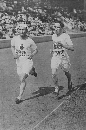 Arnold Jackson At The Stockholm Olympics 1912